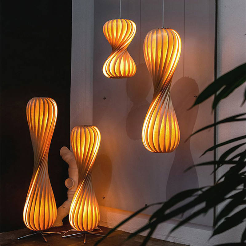 Lampadaire Hélica – Design Organique